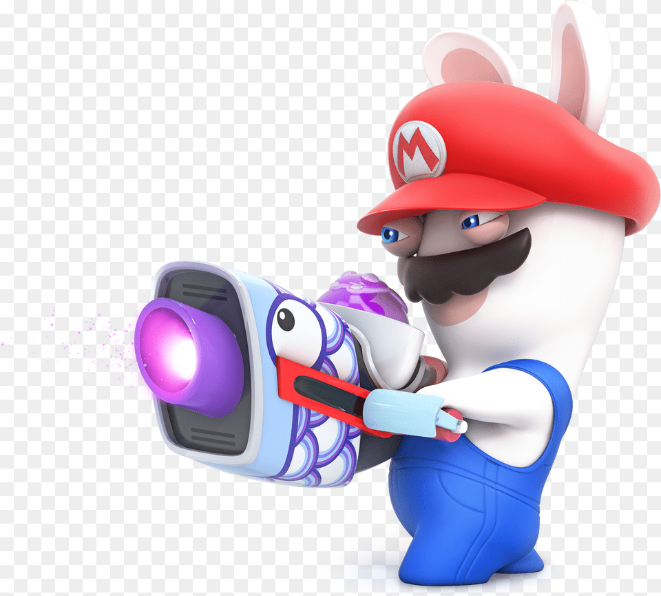 Nintendo Fanon Wiki Mario Plus Rabbids Kingdom Battle Rabbid Mario Free Png