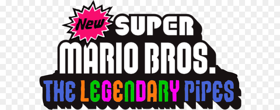 Nintendo Fanon Wiki New Super Mario Bros Logo Wiki Fantendo, Sticker, Scoreboard, Text, People Free Png Download