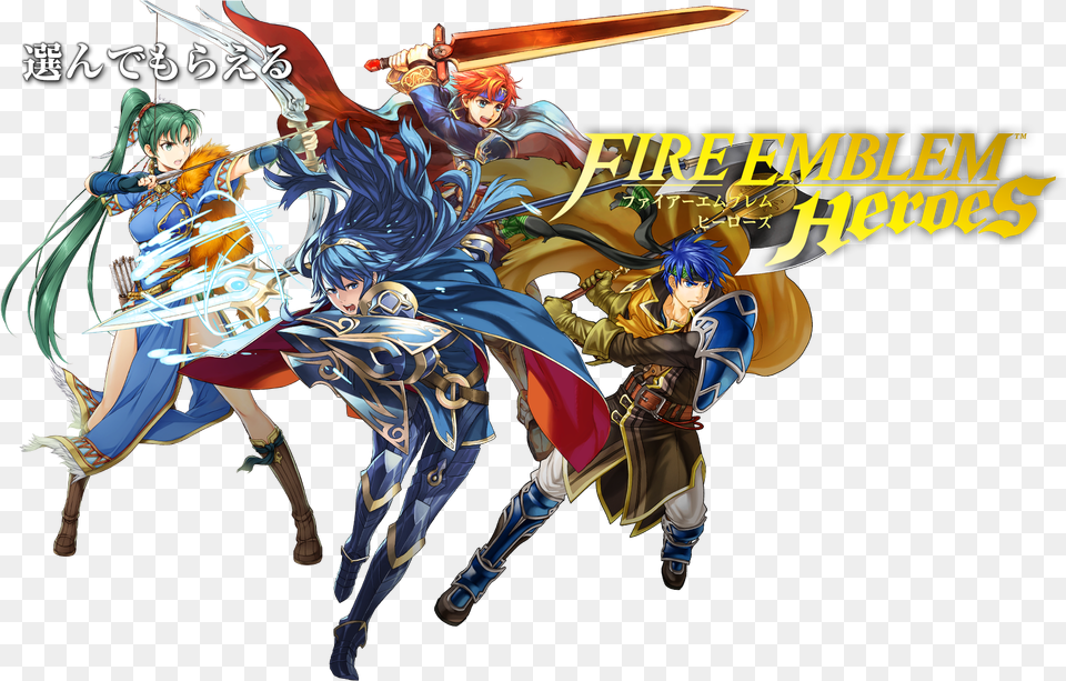 Nintendo Fire Emblem Heroes Ike Lucina Cartoon, Book, Comics, Publication, Person Free Transparent Png