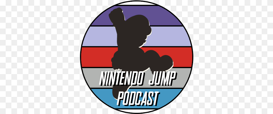 Nintendo Jump Podcast Label, Baby, Person, Logo, Disk Free Png