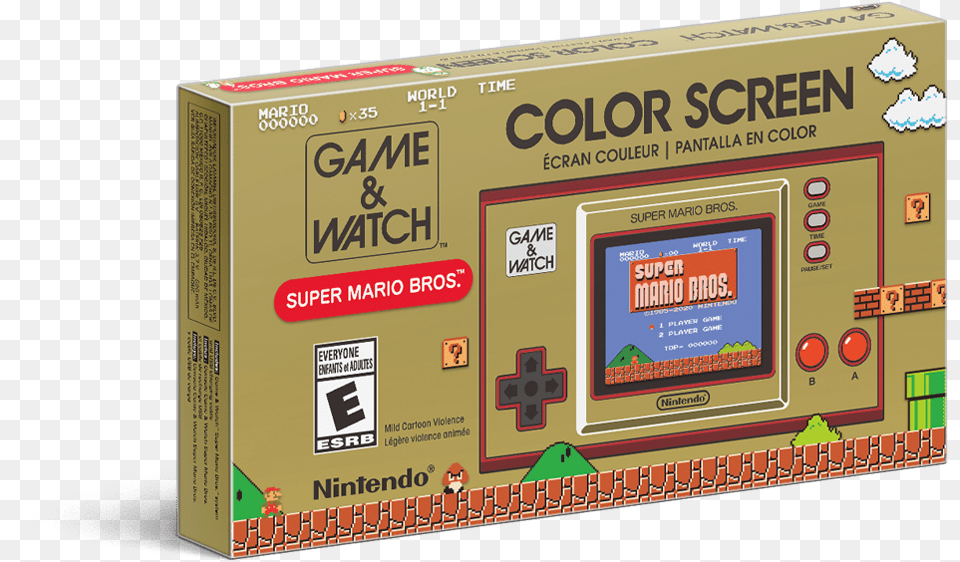 Nintendo Just Unleashed A New Handheld And Several Mario Game And Watch Mario 35th, Computer Hardware, Electronics, Hardware Png Image