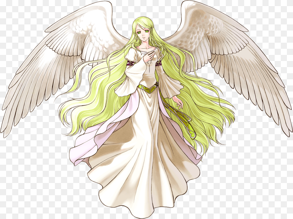 Nintendo Kita Senri Fire Emblem Akatsuki No Fire Emblem Radiant Dawn Leanne, Angel, Adult, Female, Person Free Png Download