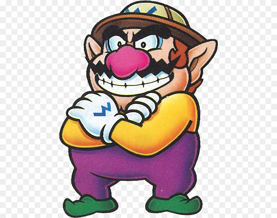 Nintendo Metro Mario Land Wario Artwork, Baby, Person, Performer, Game Free Transparent Png