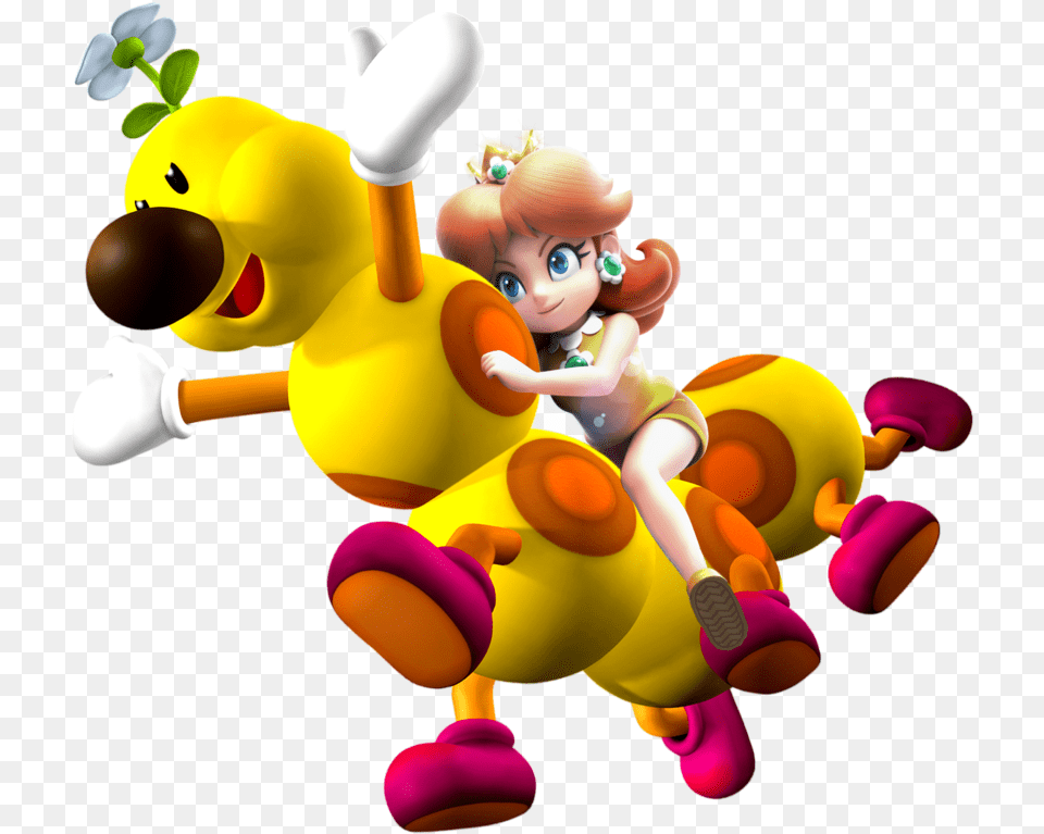 Nintendo New Ride Idea For The Next Main Game Daisy Wiggler From Mario, Baby, Person, Toy, Face Png Image