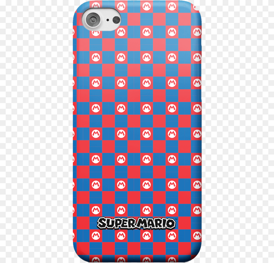 Nintendo Super Mario Checkerboard Pattern Phone Case Mobile Phone, Electronics, Mobile Phone Free Png