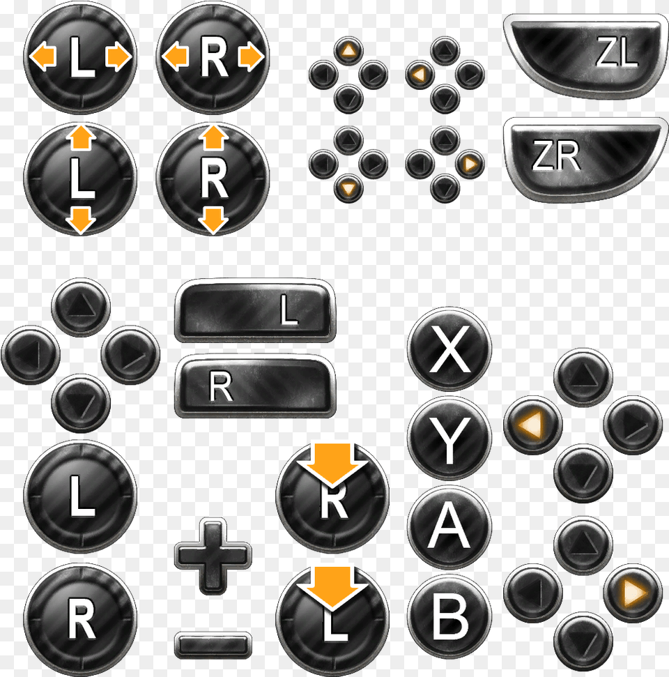 Nintendo Switch Button Icons, Electrical Device, Text Png Image