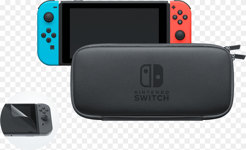 Nintendo Switch Carrying Case Switch Nintendo Switch With Case, Electronics, Mobile Phone, Phone Free Png