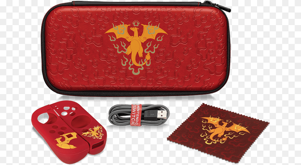 Nintendo Switch Charizard Case, Accessories, Bag, Handbag Free Transparent Png