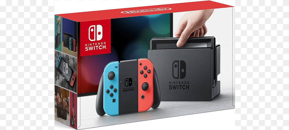 Nintendo Switch Console Nintendo Switch Console With Joy Con 32 Gb Neon, Computer Hardware, Electronics, Hardware, Camera Free Png