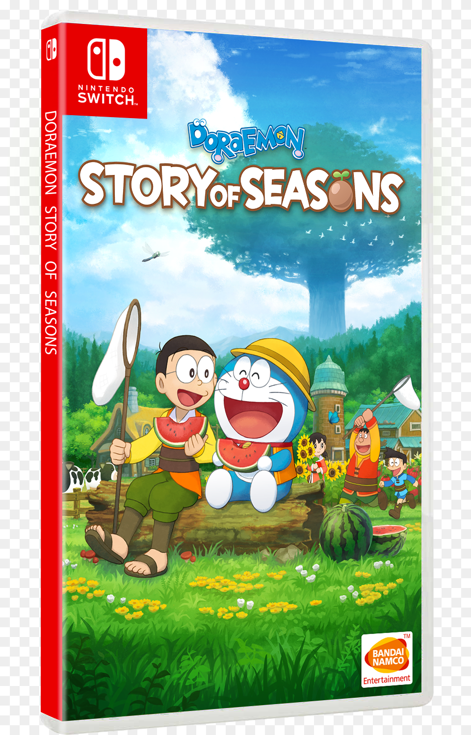 Nintendo Switch Doraemon Story Of Seasons, Baby, Person, Face, Head Free Png Download