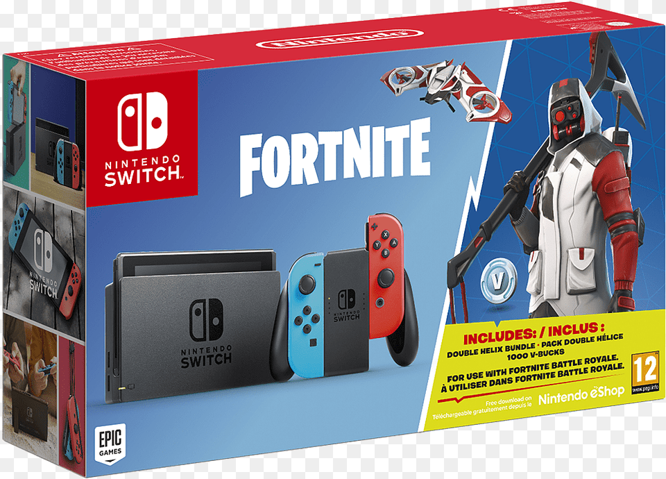 Nintendo Switch Fortnite Bundel, Adult, Person, Man, Male Png