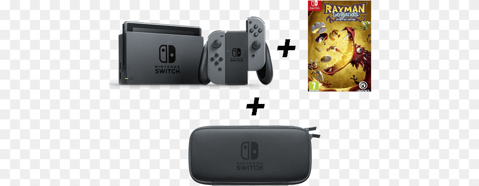 Nintendo Switch Grey Console, Electronics Free Transparent Png