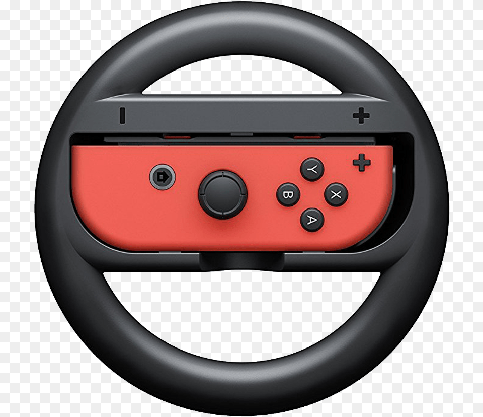 Nintendo Switch Joy Con Wheel Pair Mario Kart 8 Deluxe Wheel, Steering Wheel, Transportation, Vehicle Free Png Download