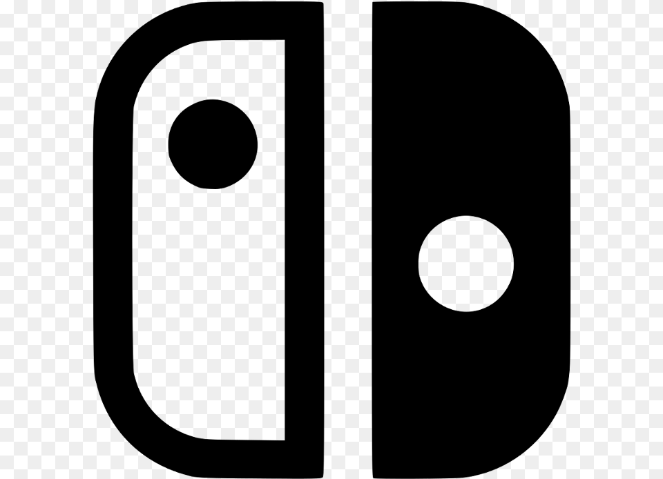 Nintendo Switch Logo Gray Free Transparent Png