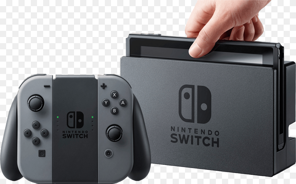 Nintendo Switch Nintendo Switch, Gray Free Transparent Png