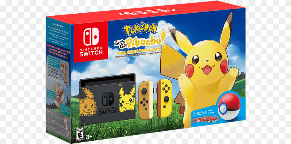 Nintendo Switch Pokemon Let39s Go Pikachu Png Image