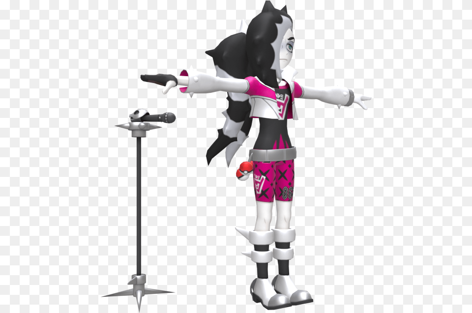 Nintendo Switch Pokmon Sword Shield Piers The T Posing Pokemon Sword Adn Shild, Child, Female, Girl, Person Png Image