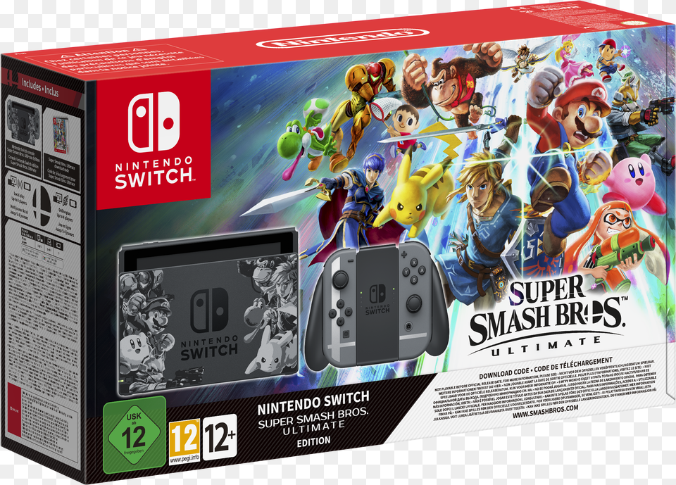 Nintendo Switch Super Smash Bros Ultimate Edition Free Png