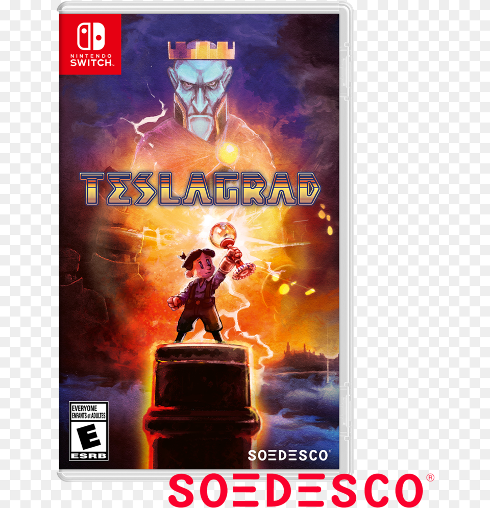 Nintendo Switch Teslagrad, Publication, Advertisement, Book, Poster Free Transparent Png