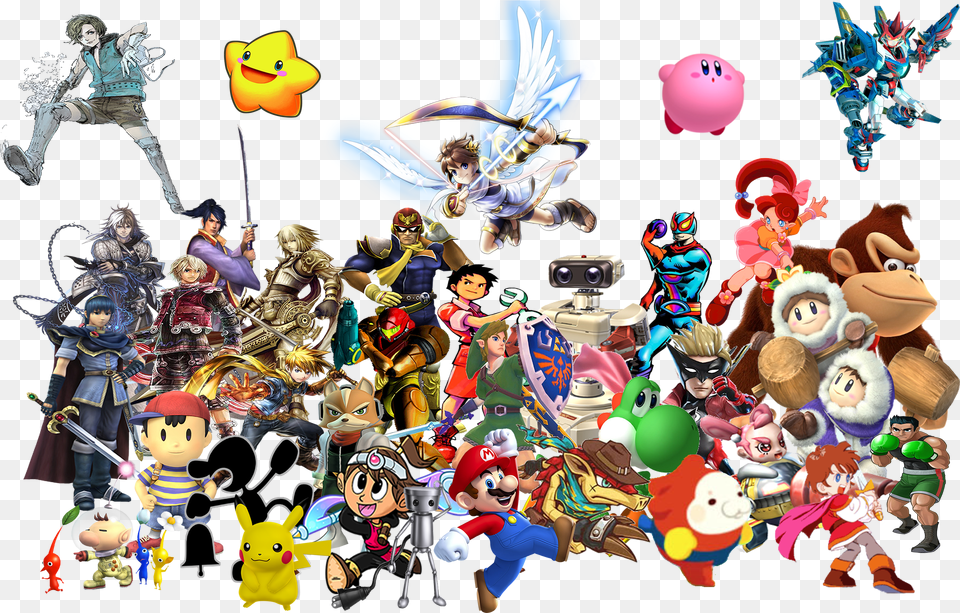 Nintendo Transparent Background Super Smash Bros No Background Free Png