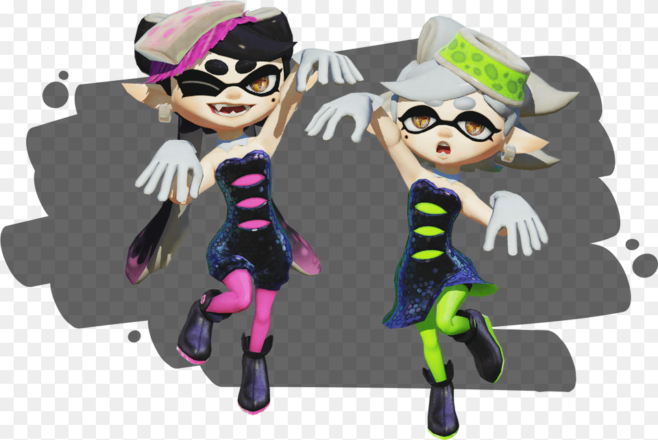 Nintendo Uk Store Splatoon Squid Sisters Amiibo Up U2013 My Squid Sisters, Baby, Person, Face, Head Png