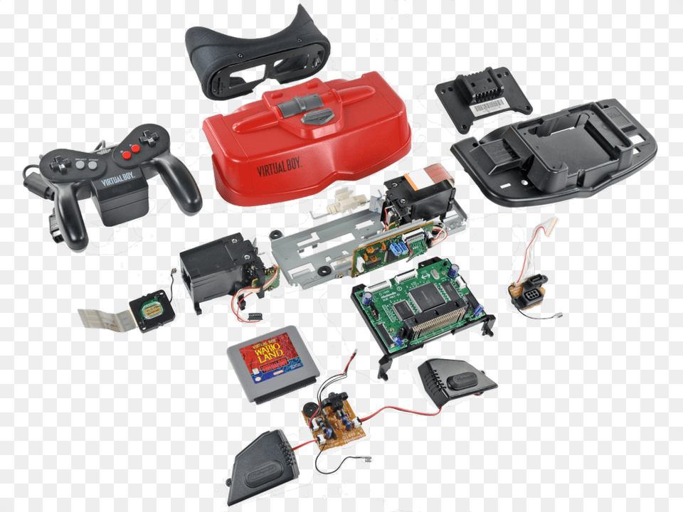 Nintendo Virtual Boy Inside, Electronics, Hardware, Person, Computer Hardware Free Png