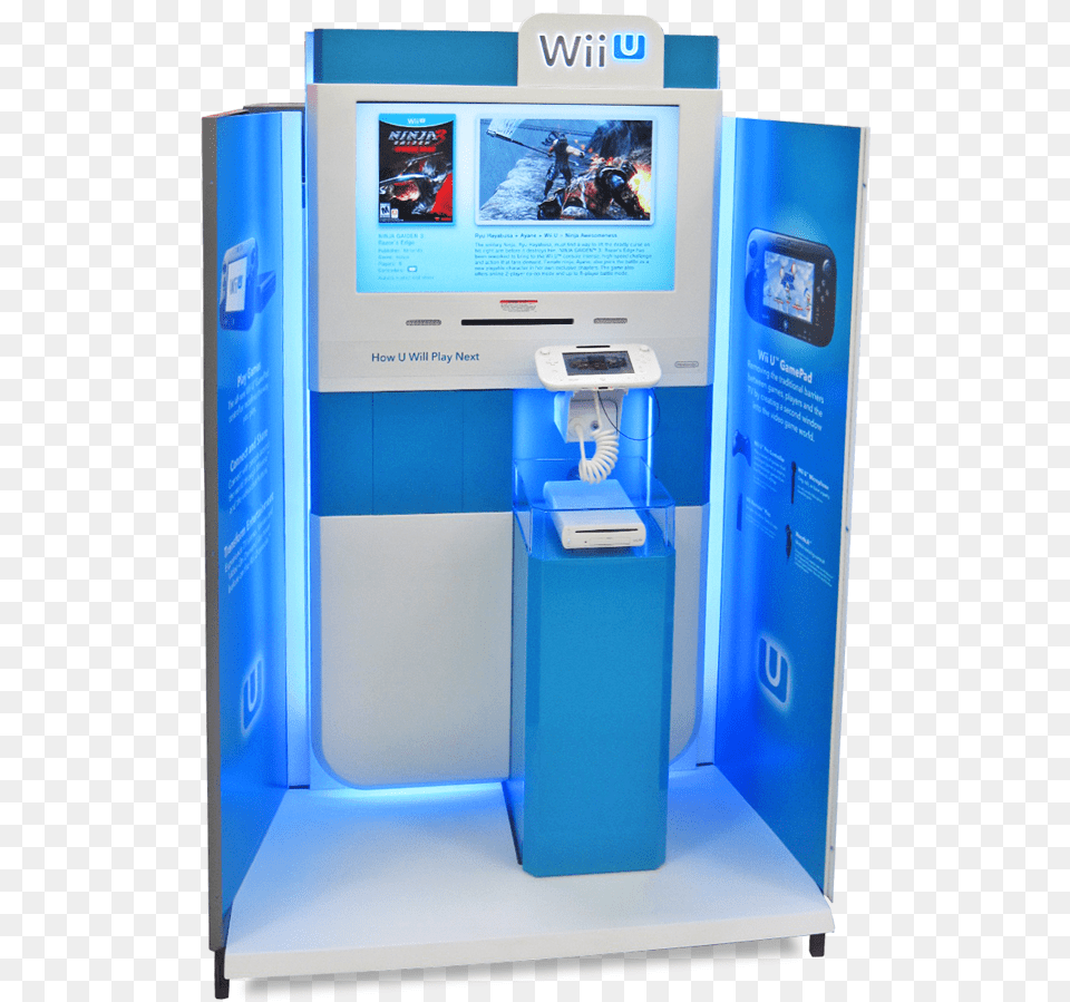 Nintendo Wii Store Display, Computer Hardware, Electronics, Hardware, Kiosk Png