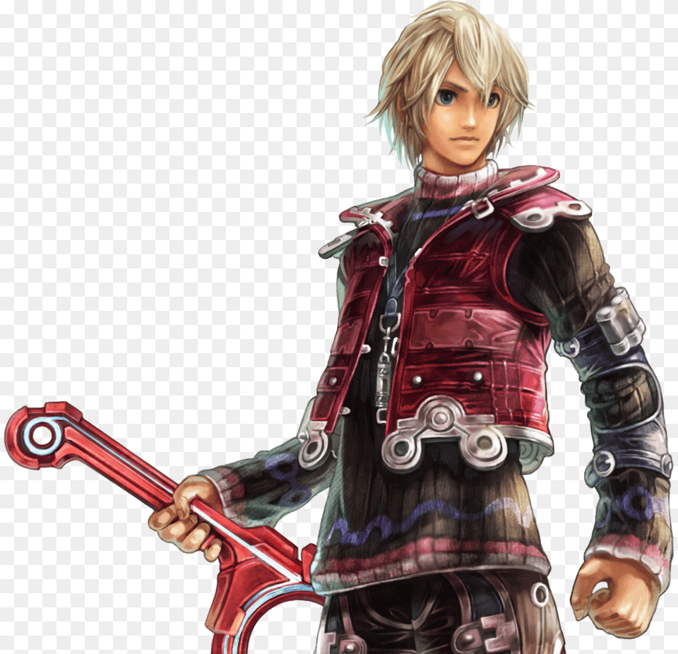 Nintendo Xenoblade Chronicles 3d 3ds Xl 2015 Version Shulk Xenoblade Concept Art, Clothing, Costume, Person, Child Free Png