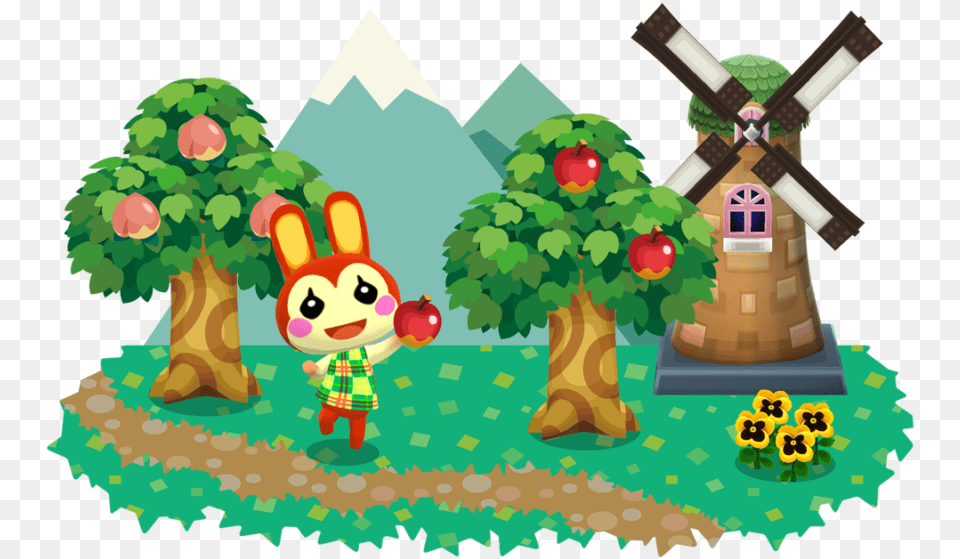Ninth Gyroidite Scavenger Hunt Now Underway In Animal Animal Crossing Pocket Camp, Neighborhood, Outdoors Free Png
