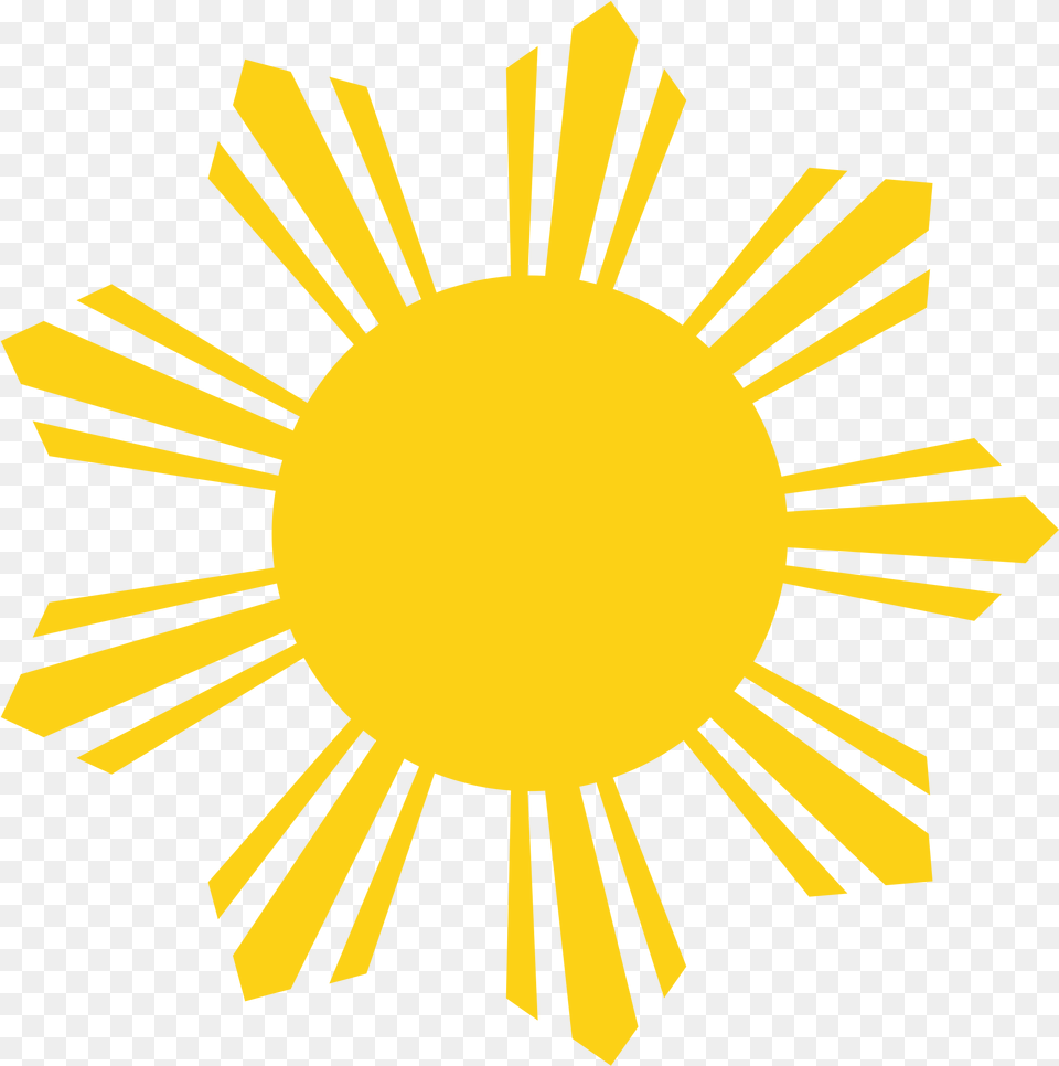 Ninth Ray For The Flag39s Sunedit Sun Of Philippine Flag, Logo, Flower, Plant, Outdoors Free Transparent Png
