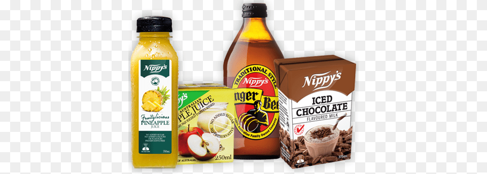 Nippys Chocolate 375ml X, Beverage, Juice, Food, Ketchup Png Image