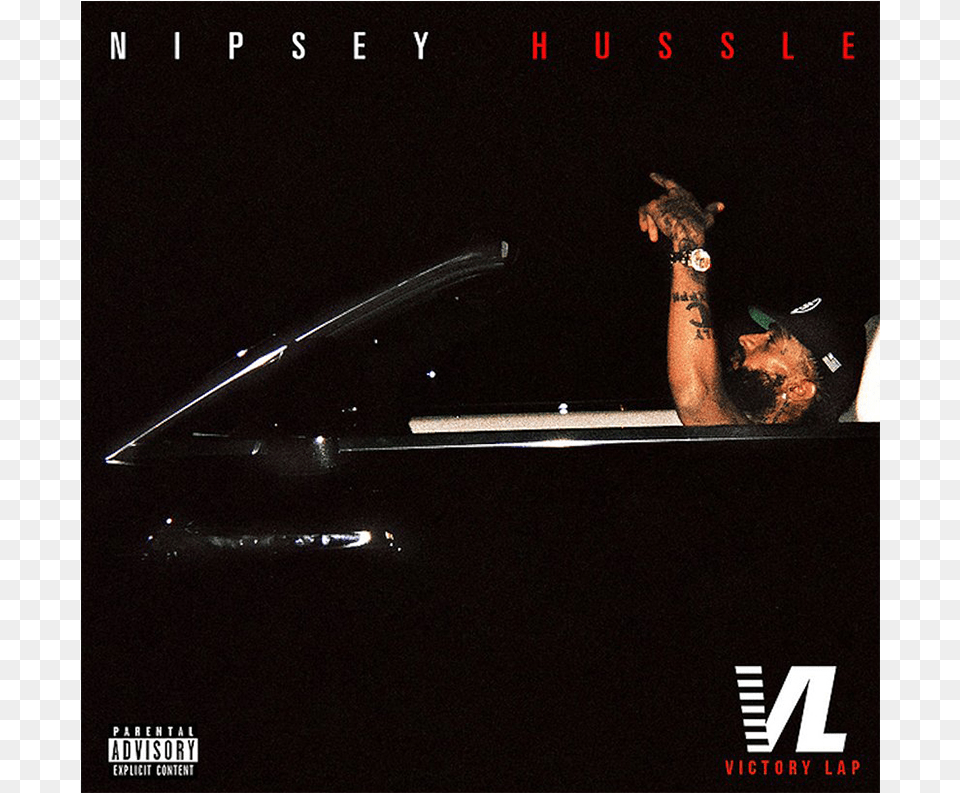 Nipsey Hussle Victory Lap Cover, Person, Advertisement, Tattoo, Skin Png Image