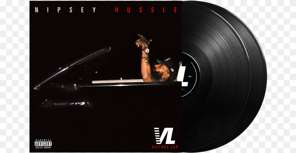 Nipsey Hussle Victory Lap Vinyl, Advertisement, Adult, Male, Man Png