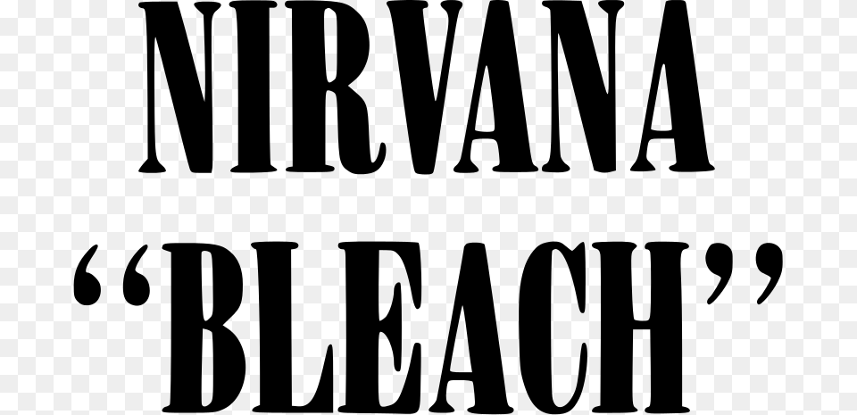 Nirvana Bleach, Gray Free Png Download