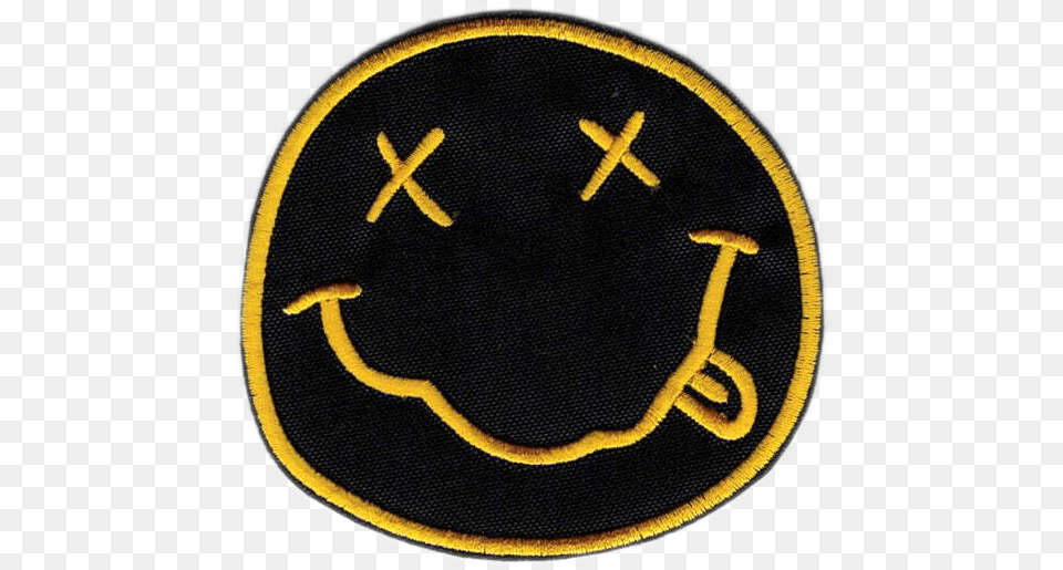Nirvana High Quality Logo Nirvana Smiley Face, Badge, Symbol Free Png