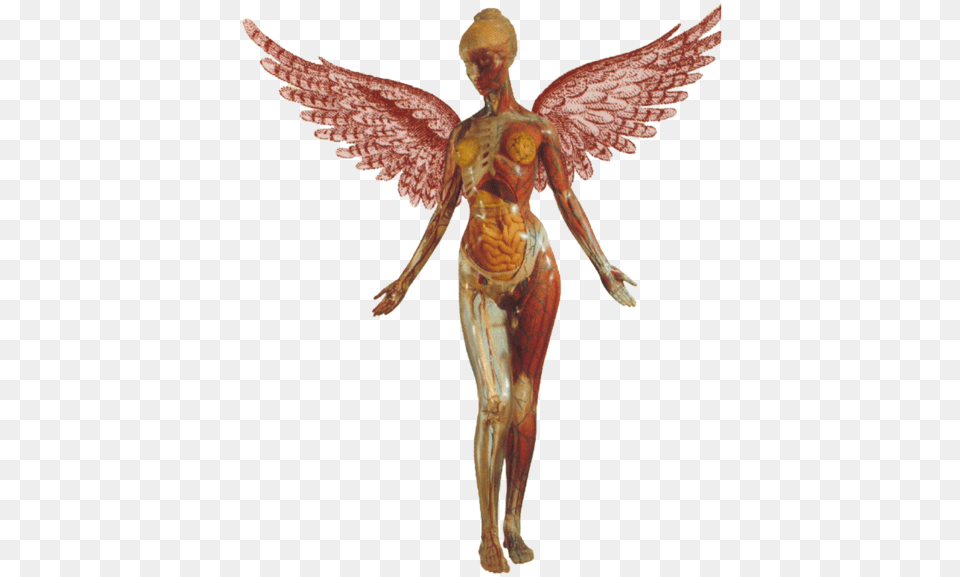 Nirvana In Utero, Person, Angel, Face, Head Png Image