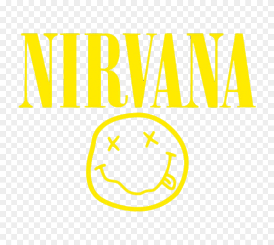 Nirvana Neon Yellow Logo Free Png