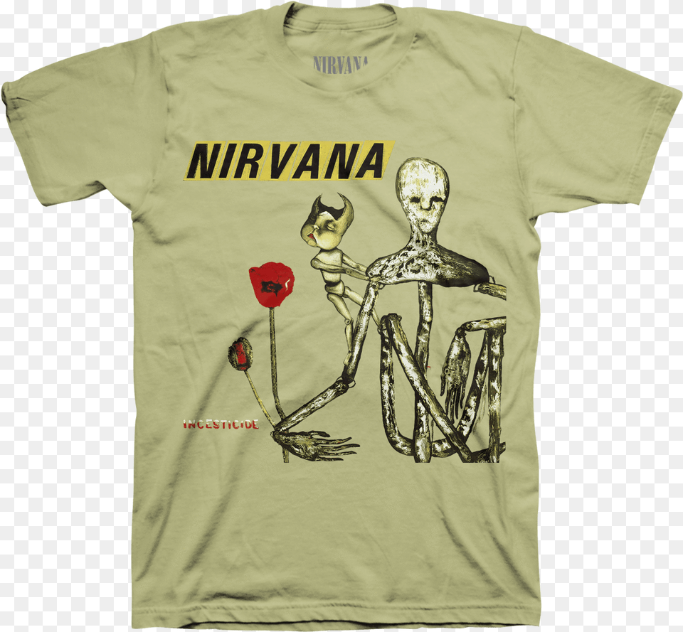 Nirvana T Shirt, T-shirt, Clothing, Baby, Person Png