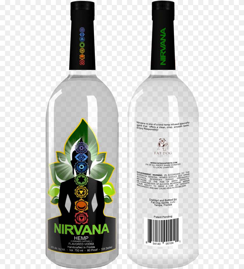 Nirvana Vodka, Alcohol, Beverage, Liquor, Cosmetics Png