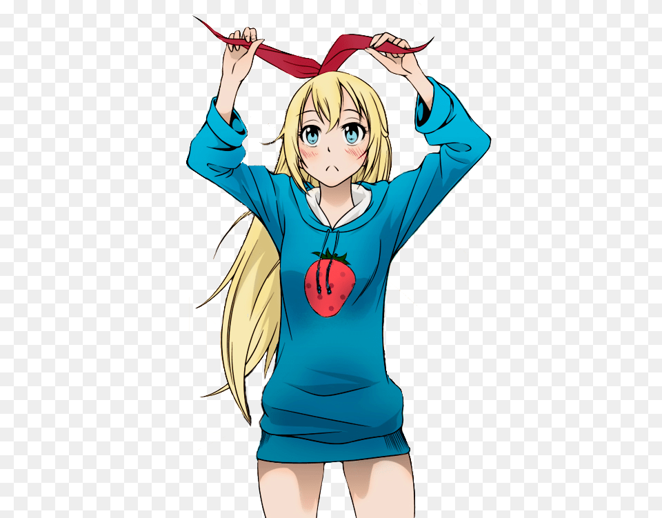 Nisekoi Chitoge And Kirisaki Image Chitoge Kirisaki, Book, Comics, Publication, Adult Free Png