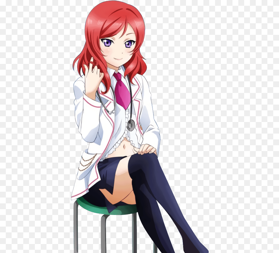 Nishikino Maki Maki Nishikino Job Card, Publication, Book, Comics, Adult Free Png