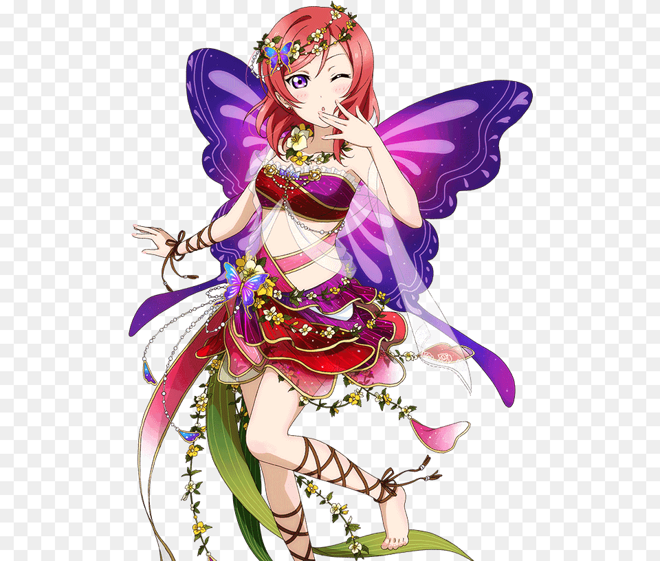 Nishikino Maki Sr Fairy Maki, Book, Comics, Publication, Adult Png Image