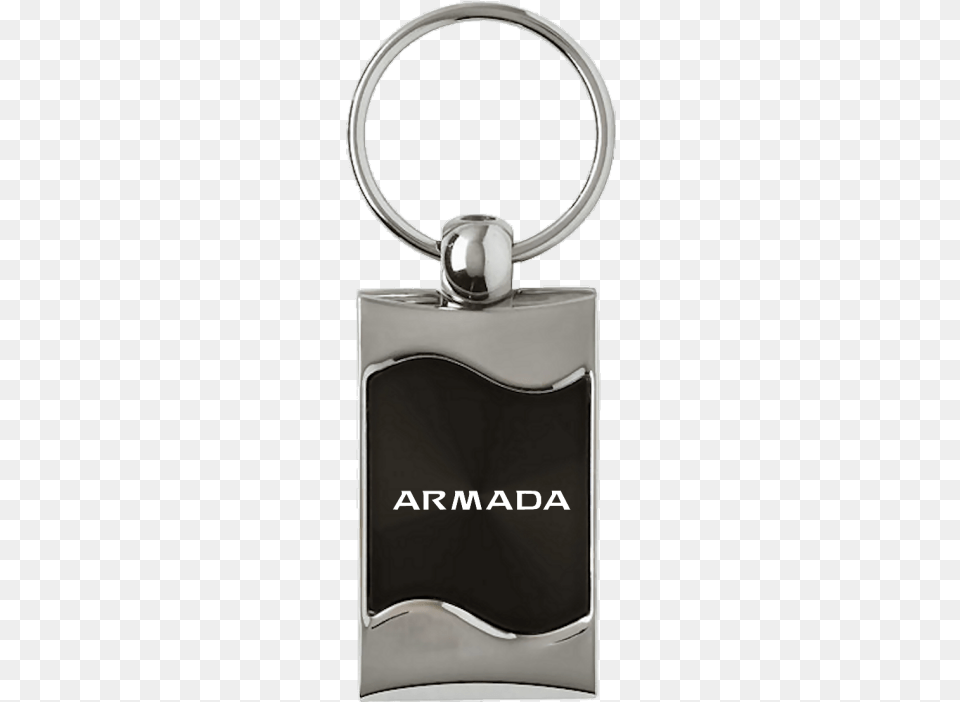 Nissan Armada Black Spun Brushed Metal Key Ring Keychain, Bottle, Accessories, Smoke Pipe Free Transparent Png