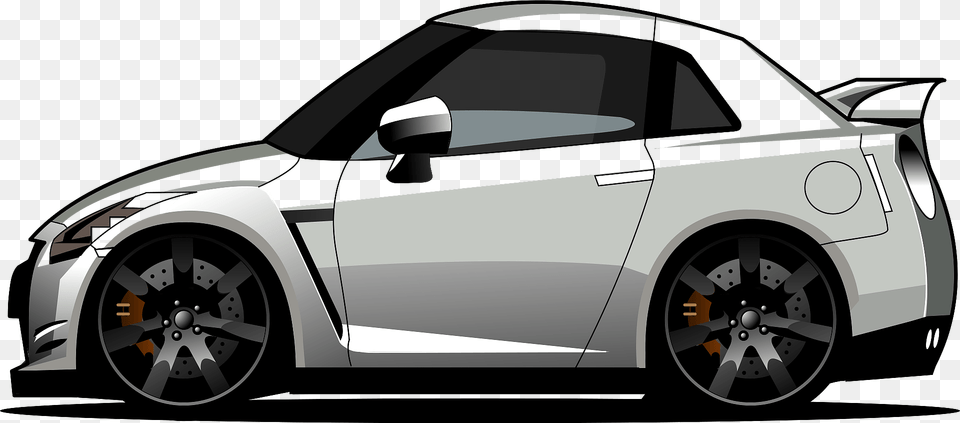 Nissan Gt R Car Clipart, Alloy Wheel, Vehicle, Transportation, Tire Free Png Download