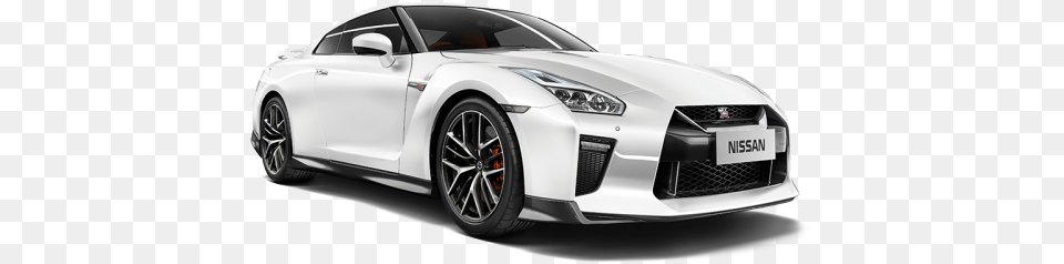 Nissan Gt R Storm White Nissan Gt R, Car, Coupe, Sports Car, Transportation Png