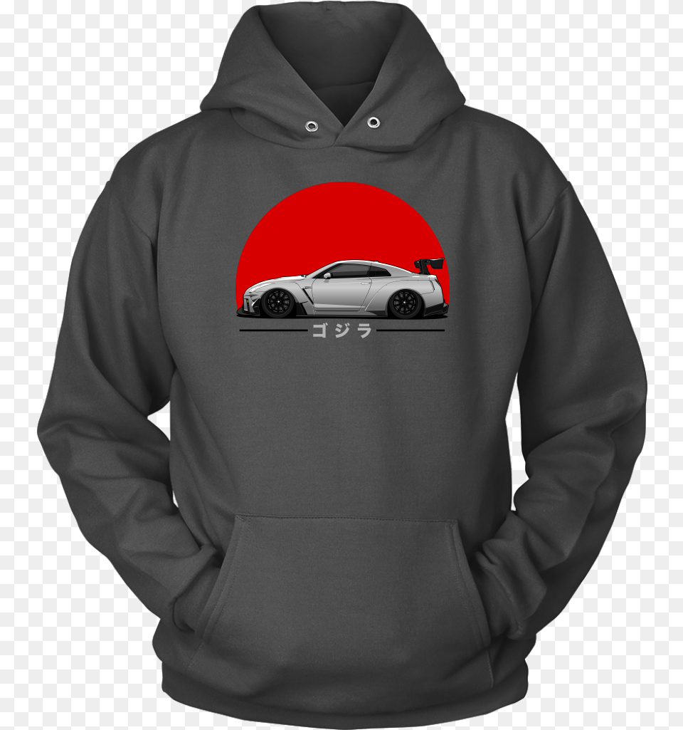 Nissan Gtr Skyline Godzilla Jdm Hoodie Sweatshirt Hoodie, Clothing, Hood, Knitwear, Sweater Free Png Download