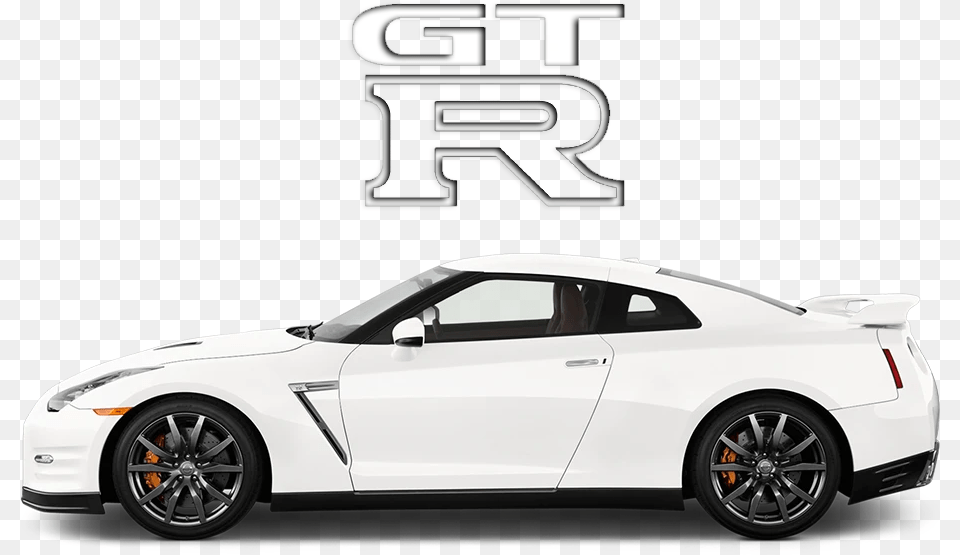 Nissan Gtr Car Side View, Wheel, Vehicle, Coupe, Machine Free Transparent Png