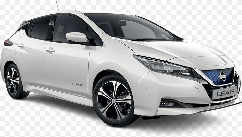 Nissan Leaf, Car, Sedan, Transportation, Vehicle Free Transparent Png