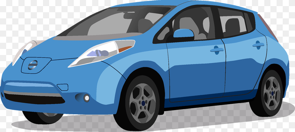 Nissan Leaf Clipart, Car, Transportation, Vehicle, Machine Png Image