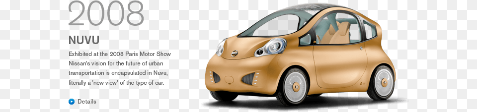 Nissan Nuvu, Car, Transportation, Vehicle, Alloy Wheel Png Image